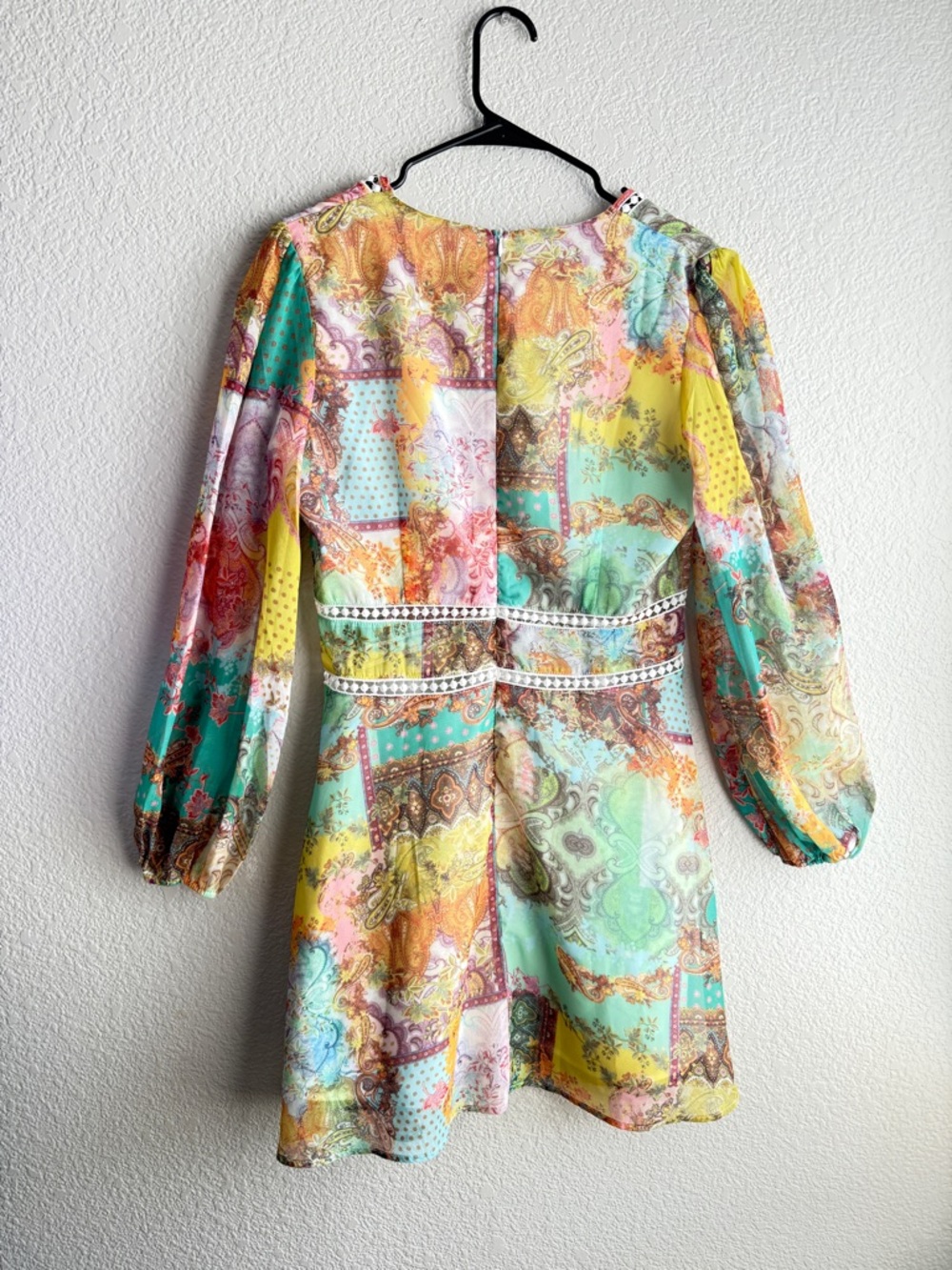 Floral Renaissance Dress - Picture 3 of 4